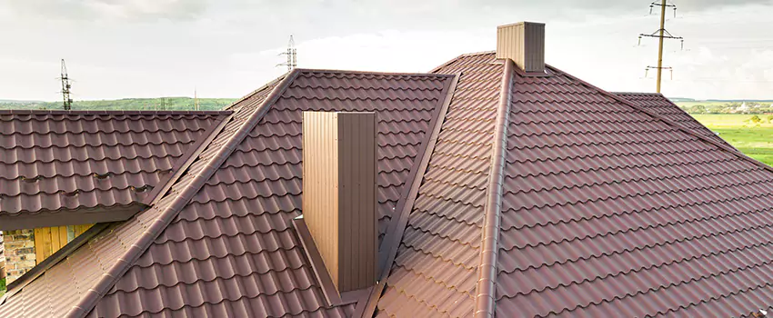 Residential Chimney Flashing Restoration in Glens Falls, NY