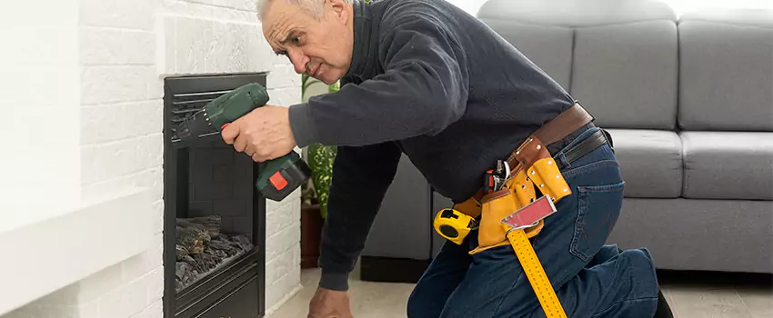 New Indoor Fireplace Installation in Glens Falls, New York