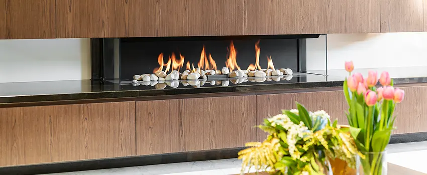 Double-height Fireplace Design Refurbishment in Glens Falls, New York